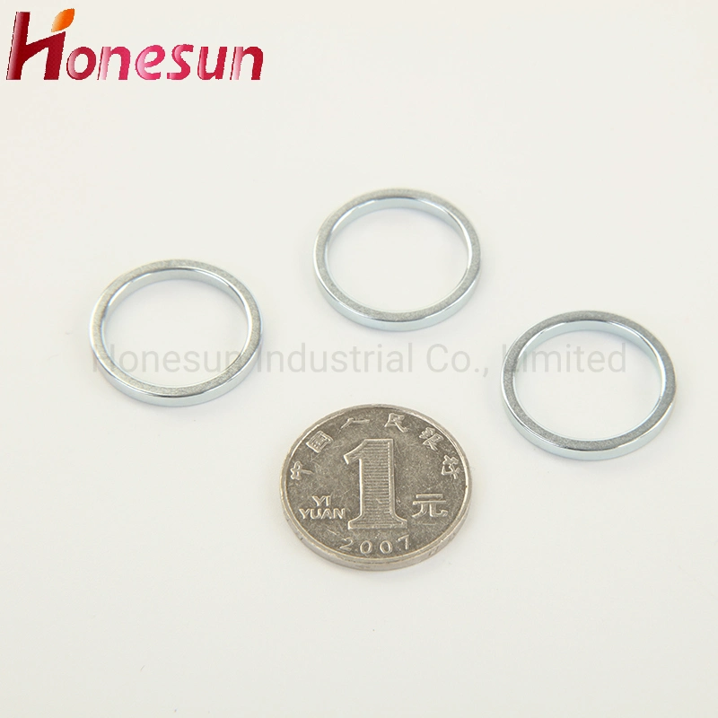 High Quality Compression Moulding Ring Shape Bonded NdFeB Magnet