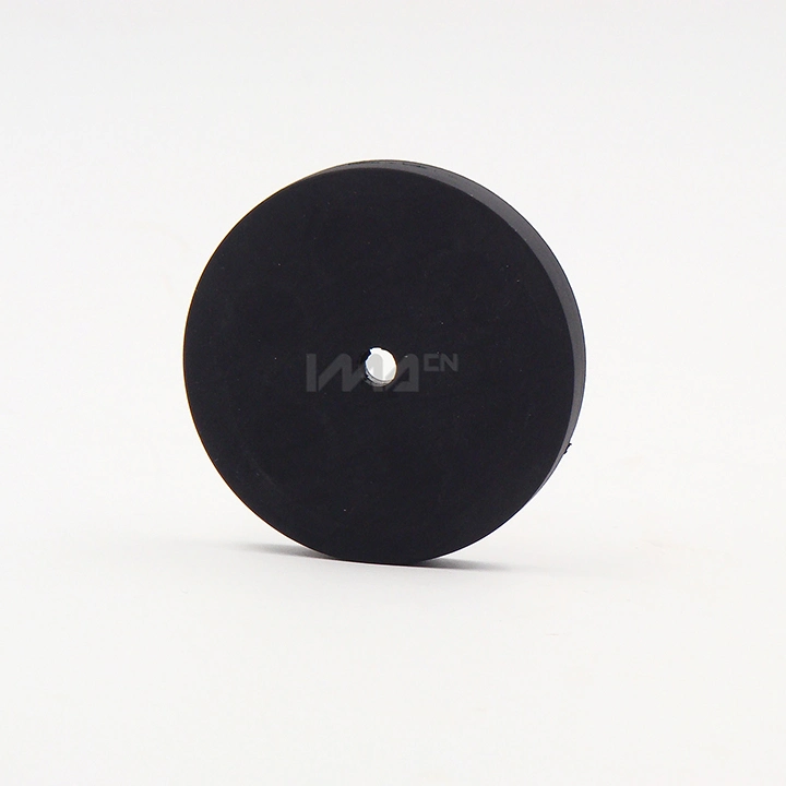 D22/D31/D43/D66/D88 Customized Strong Force Rubber Coated Pot Magnets for Car LED Holding Base