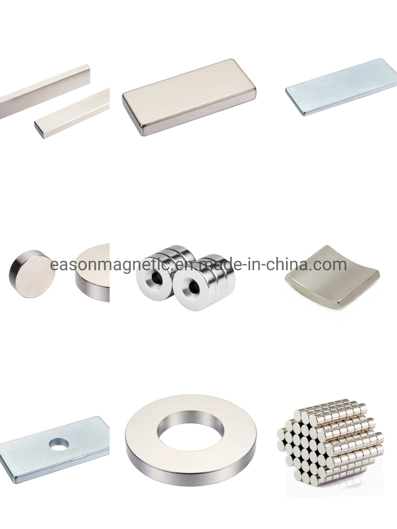 Various Types of Magnets N45 Neodymium Magnet Rectangle Magnet for Window Magnetic Shutter