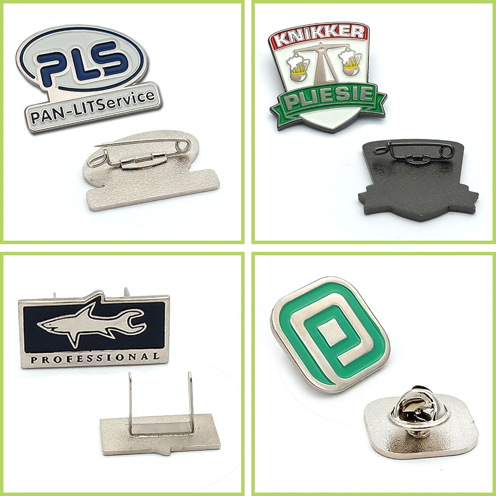 Custom Shape Metal Magnet Pin Badge Promotional Gift Magnet Enamel Badge