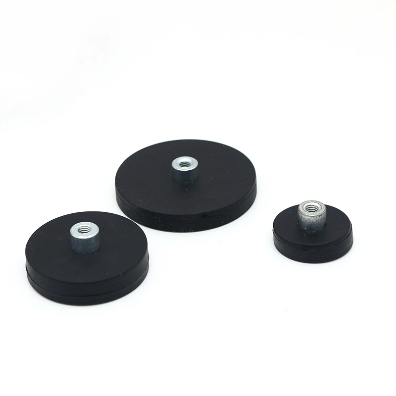 High Performance Rubber Coated Pot Magnet for Car LED Light Base