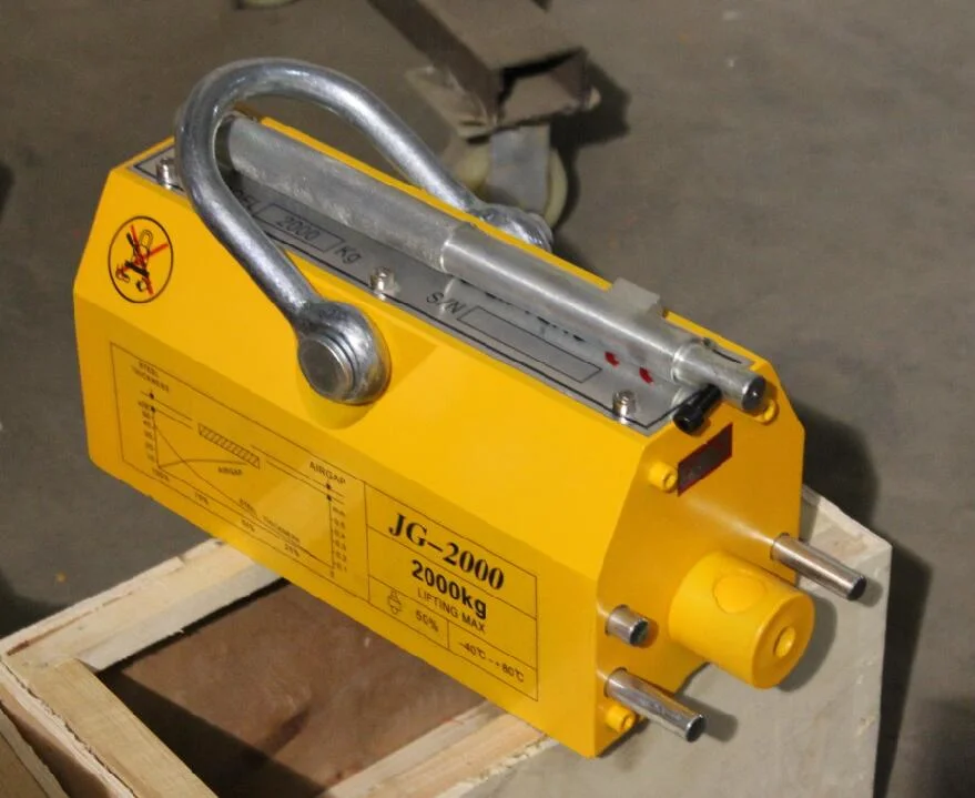 2.5 Safety Rate Permanent Magnetic Lifter for Ware House