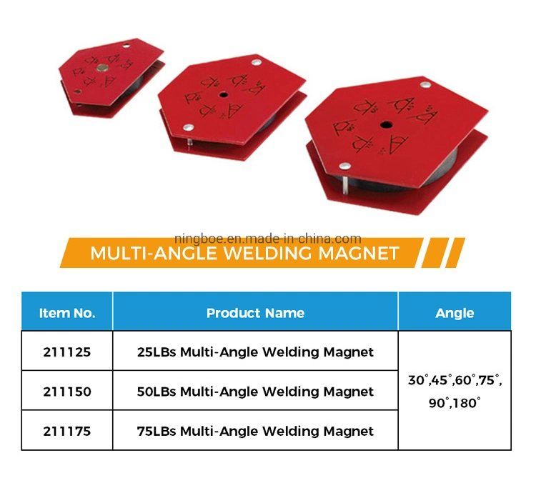 Description: 45&deg; , 90&deg; , 135&deg; 75lbs Magnetic Welding Holder Magnetic Weld Holder