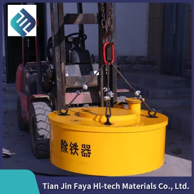 Industrial Lifting Electromagnet Strong Magnetic Lifter 1 Ton Electromagnetic Chucks for Excavator and Crane Permanent Magnet
