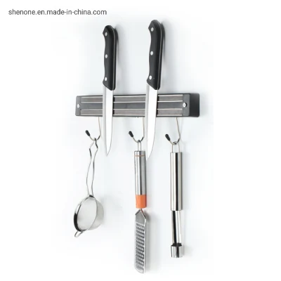 Shenone Wall Mounted Magnetic Knife Holder for Stainless Steel Knife