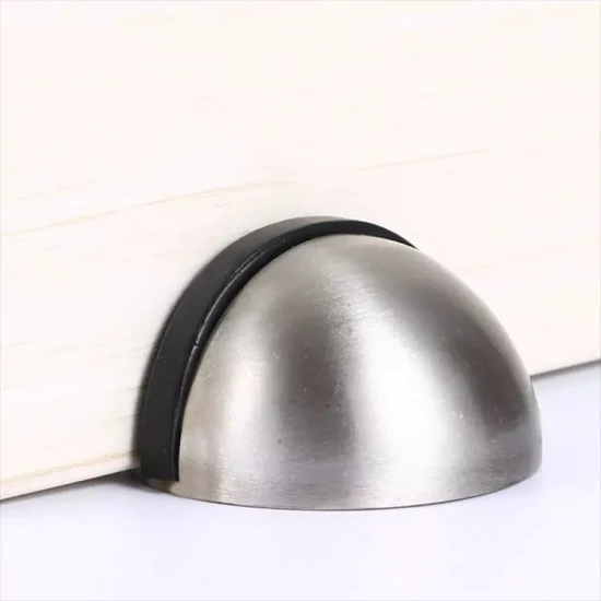 Stainless Steel Door Stopper Magnetic Brushed Door Stop