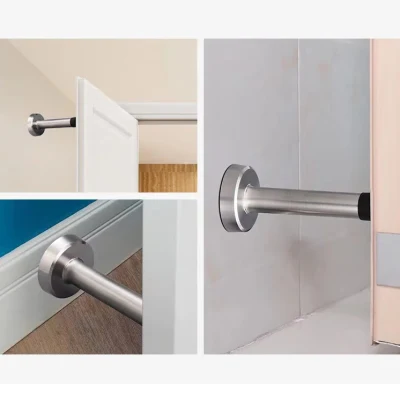 China Supplier Stainless Steel Magnetic Sliding Door Stopper/Stainless Steel Door Stop