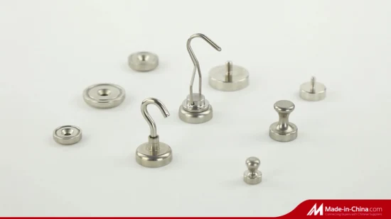 Wholesale Neodymium Pot Magnets with Thread Threaded Pin External Threaded Stud Permanent Magnet